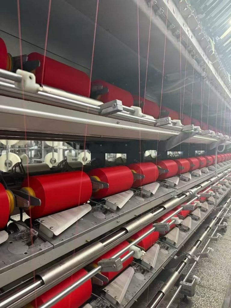 PA6/Lycra covered yarn machine